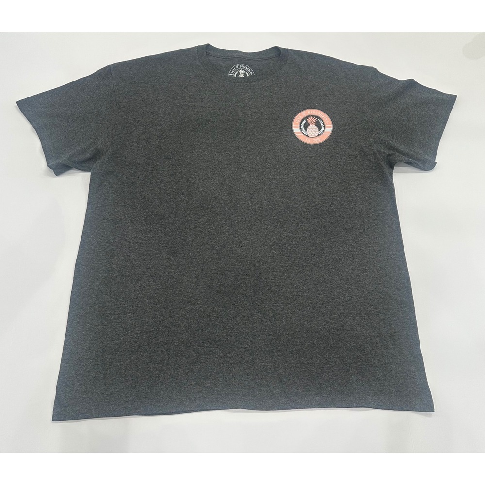 Love & Pineapples Pizza Graphic T-Shirt Charcoal Gray Women Large No We In Pizza